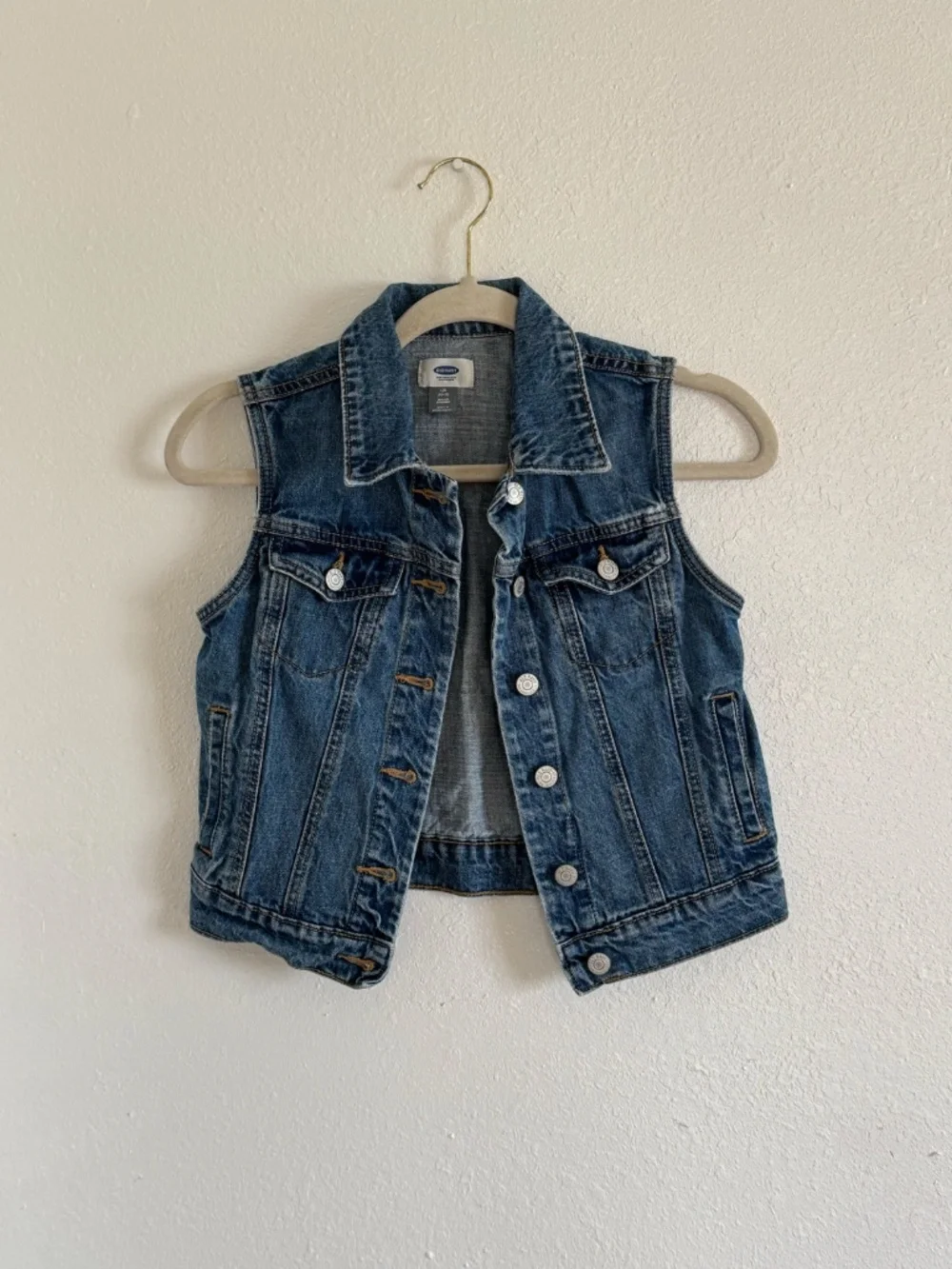 Old Navy kids denim vest